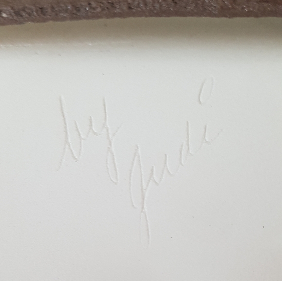 1970s Handpainted Pottery Art - Picture 4 of 12